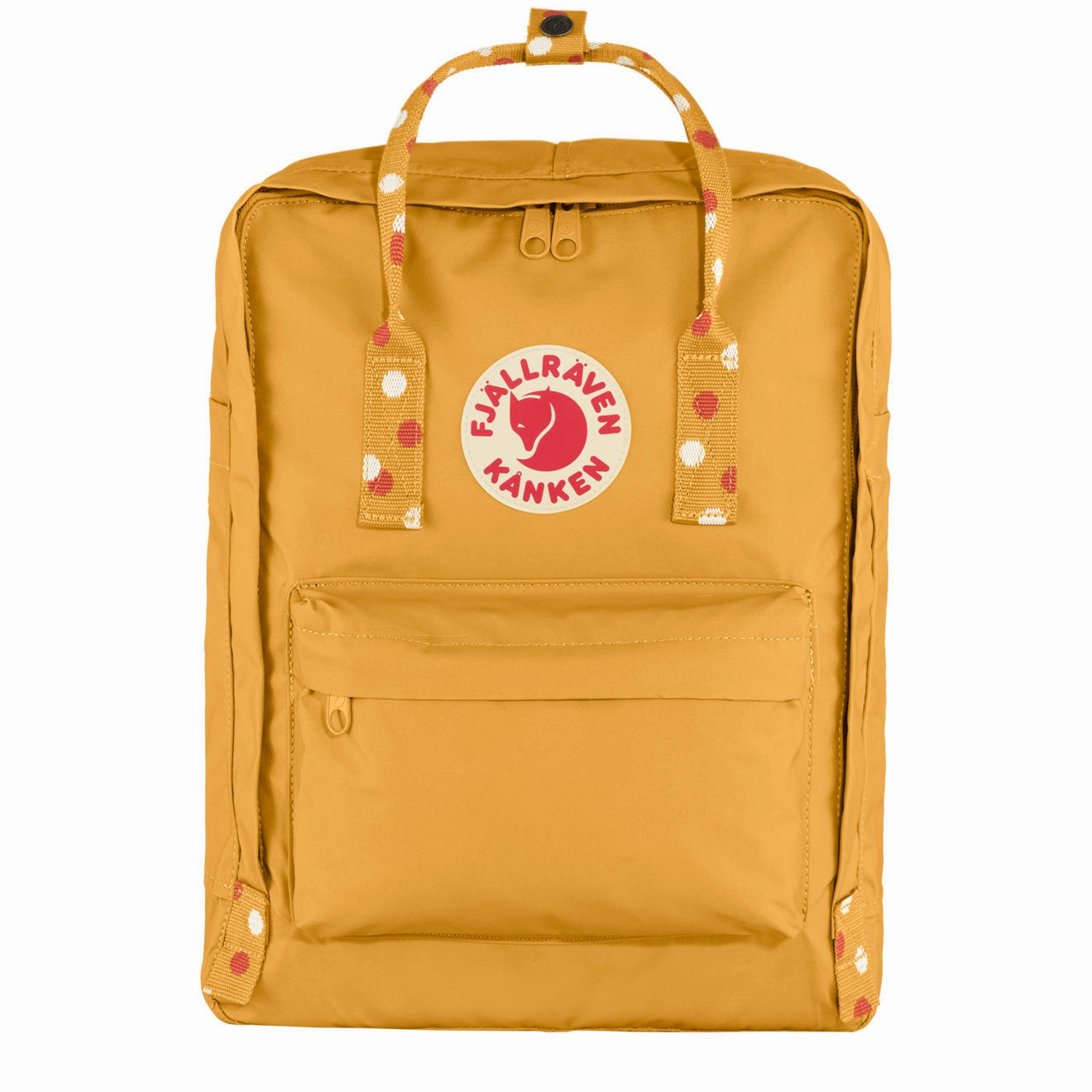 Hot Pick Deal Fjallraven Kanken Classic Backpack Ochre / Confetti Pattern