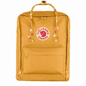 Hot Pick Deal Fjallraven Kanken Classic Backpack Ochre / Confetti Pattern