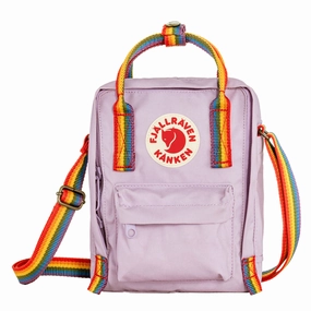 Limited Time Sale Fjallraven Kanken Rainbow Sling Pastel Lavender-Rainbow