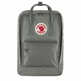 Instant Discount Fjallraven Kanken Re-Wool Laptop 15  Granite Grey