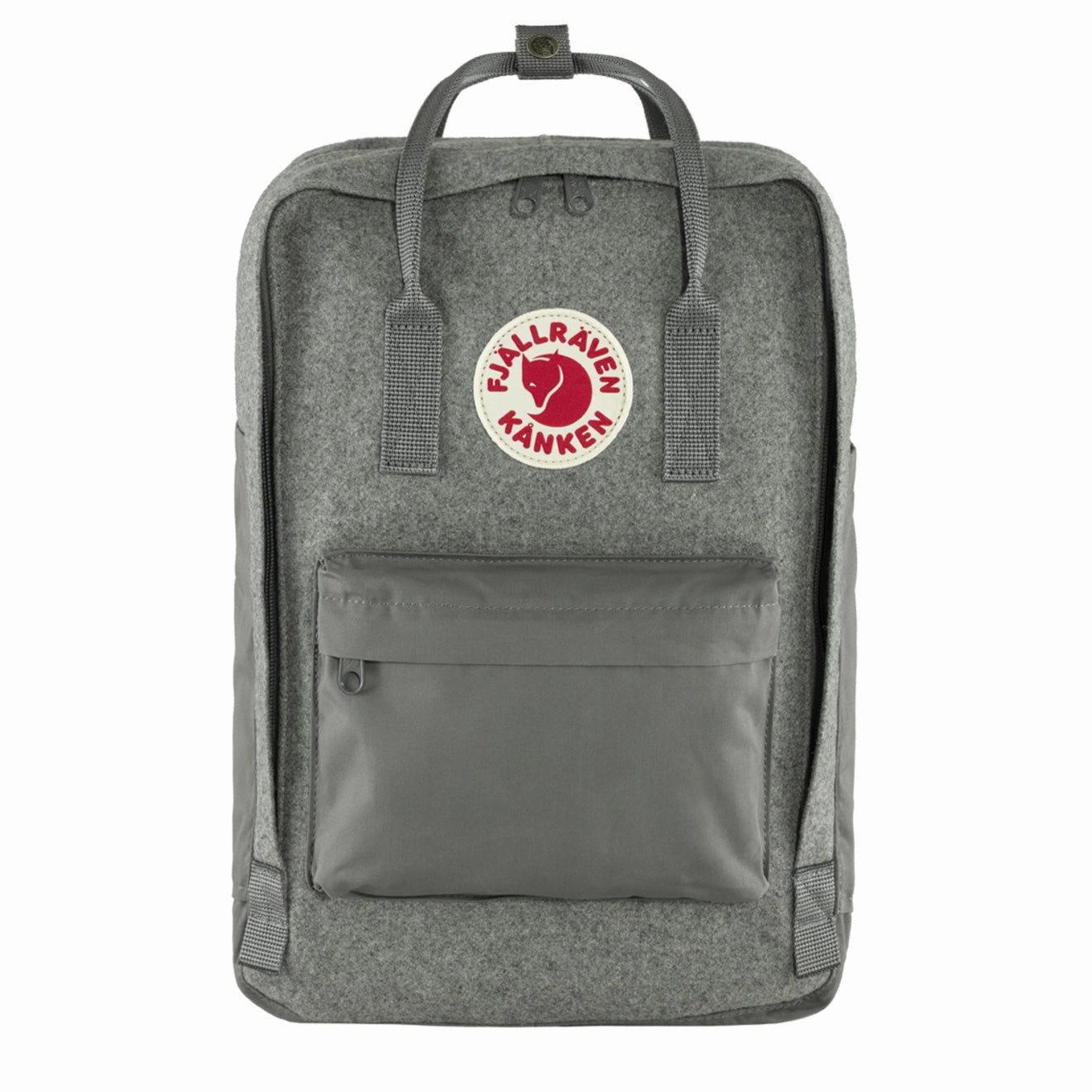 Instant Discount Fjallraven Kanken Re-Wool Laptop 15  Granite Grey