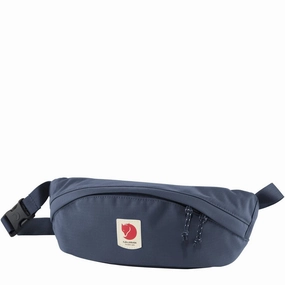 Fjallraven Ulvo Hip Pack Medium Mountain Blue Clearance Blowout