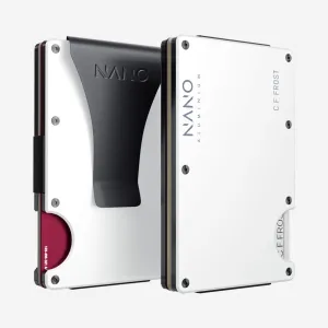 Deal of the Day Exclusive Deal Inside Personalised Money Clip Wallet (Carrera White)