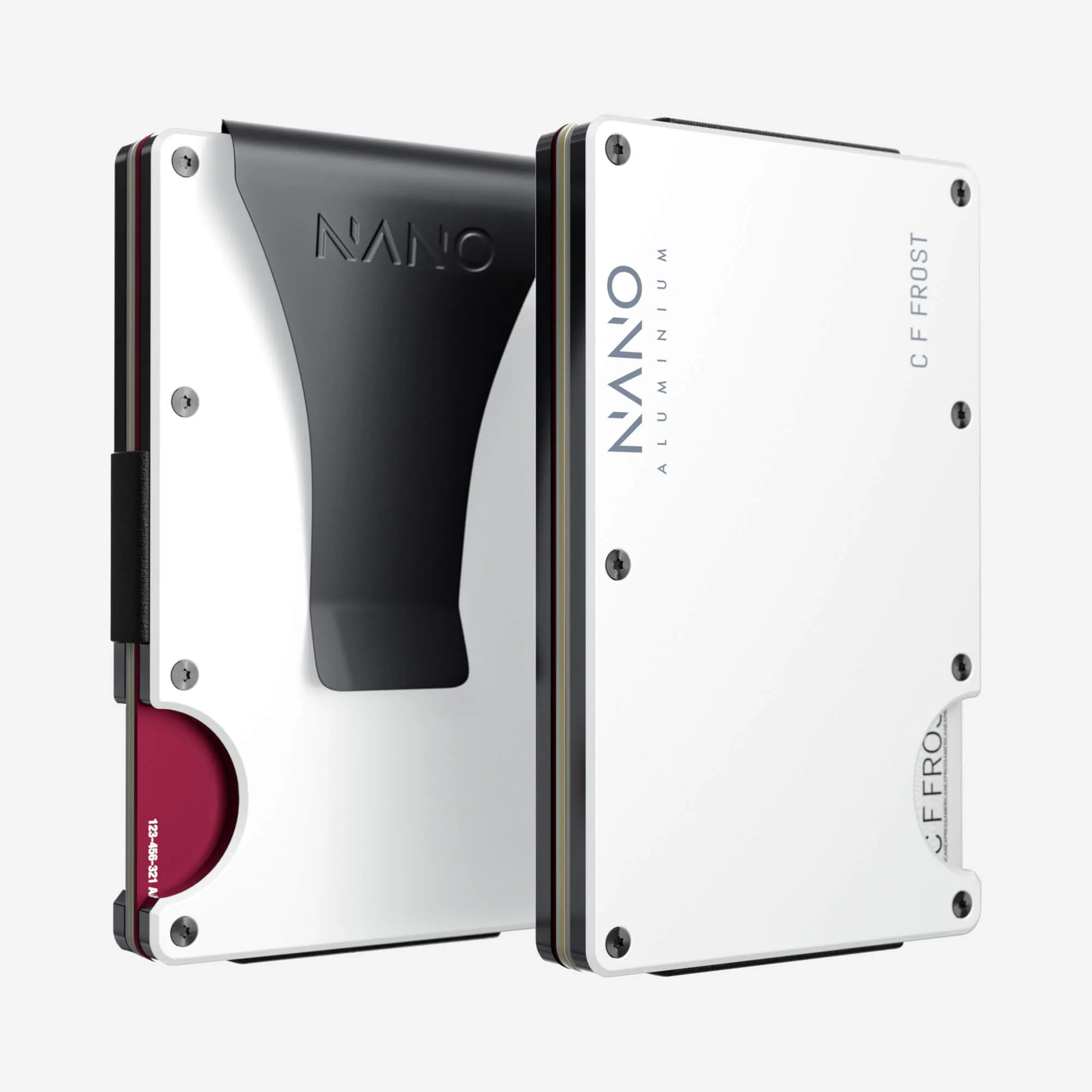 Deal of the Day Exclusive Deal Inside Personalised Money Clip Wallet (Carrera White)