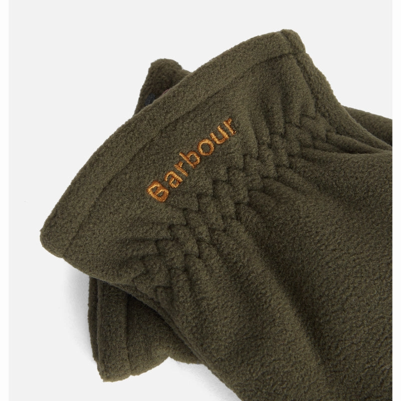 Barbour Coalford Mens Fleece Gloves - Olive MustHave Gift Ideas