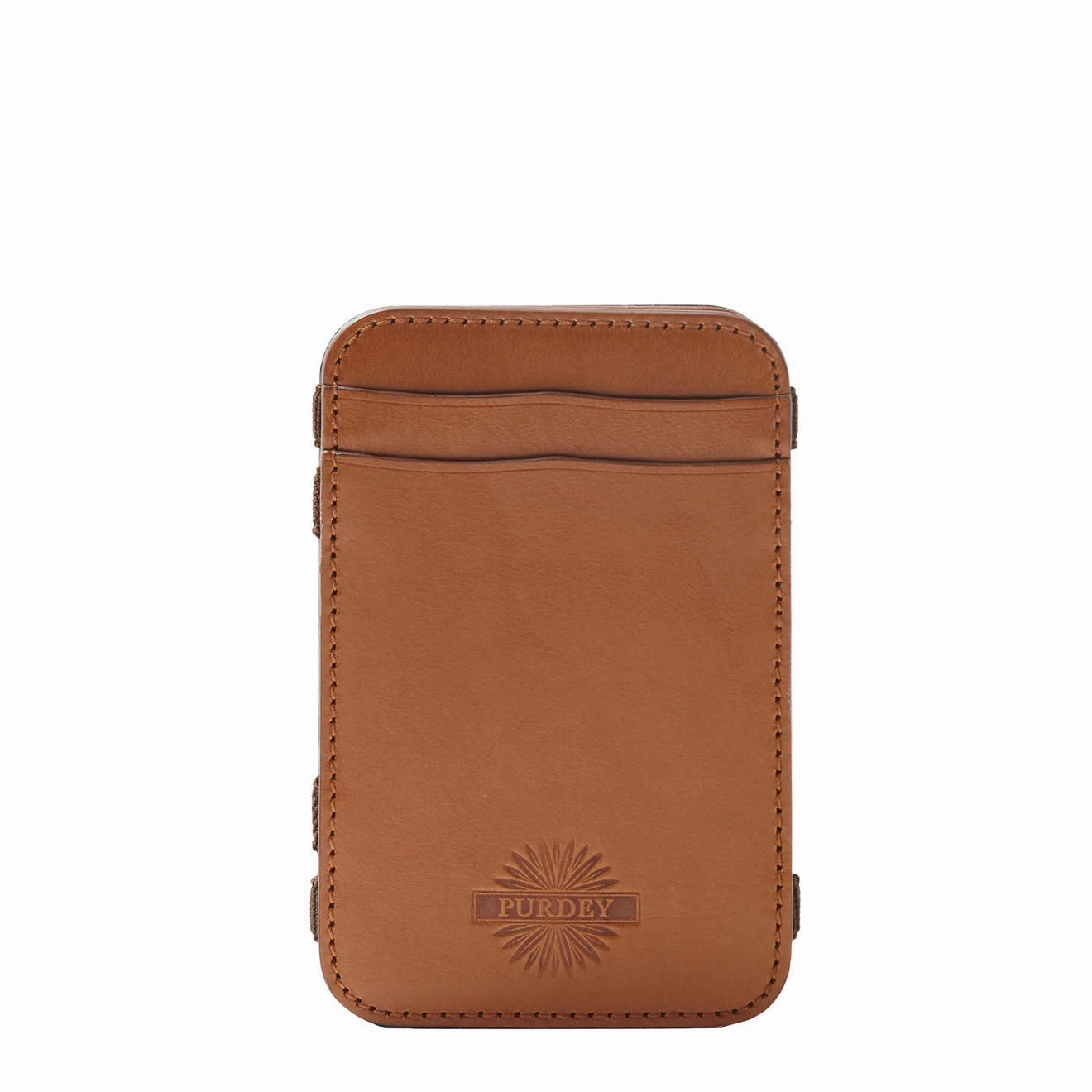 James Purdey Vegetable Tanned Leather Magic Wallet London Tan Price Drop Today