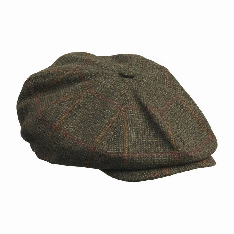 Laksen Bakerboy Mens Tweed Cap - Hastings Tweed Hot Offer Inside