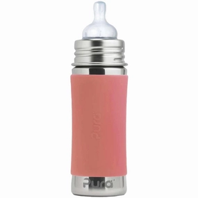 Pura Kiki Stainless Steel Infant Bottle 325Ml - Rose V2 Daily Hot Deal