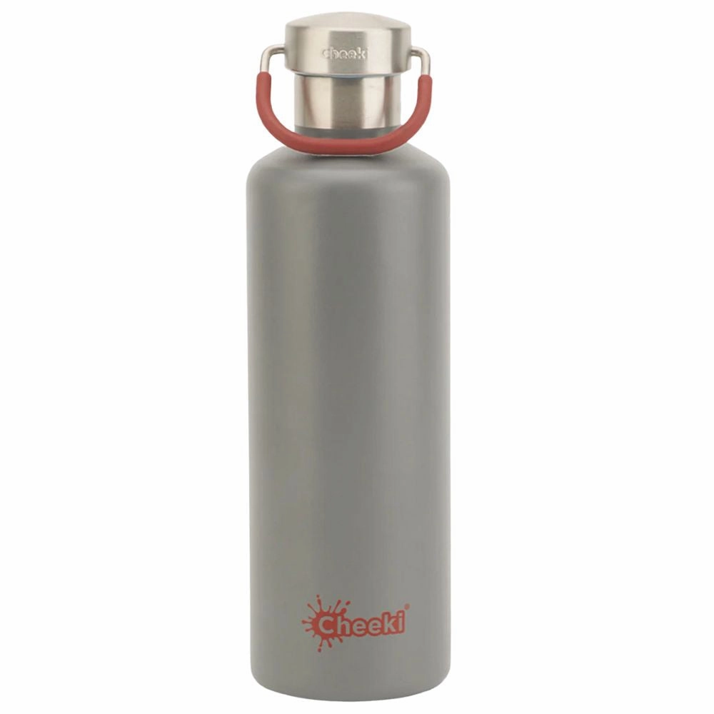 Dont Miss This Offer Cheeki 600Ml Stainless Steel Insulated Bottle - Slate