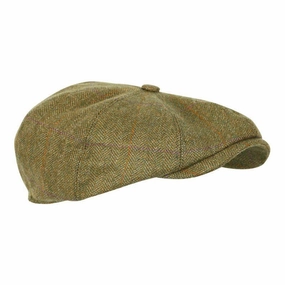 William Powell Bakerboy Tweed Cap - Melrose Flash Offer Today