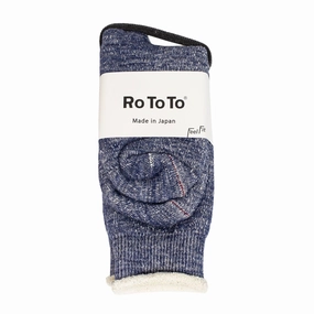 New Arrival Discount Big Price Drop Rototo Double Face Socks Deep Ocean