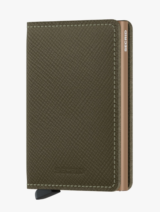 Secrid Saffiano Slim Wallet New Arrival Discount