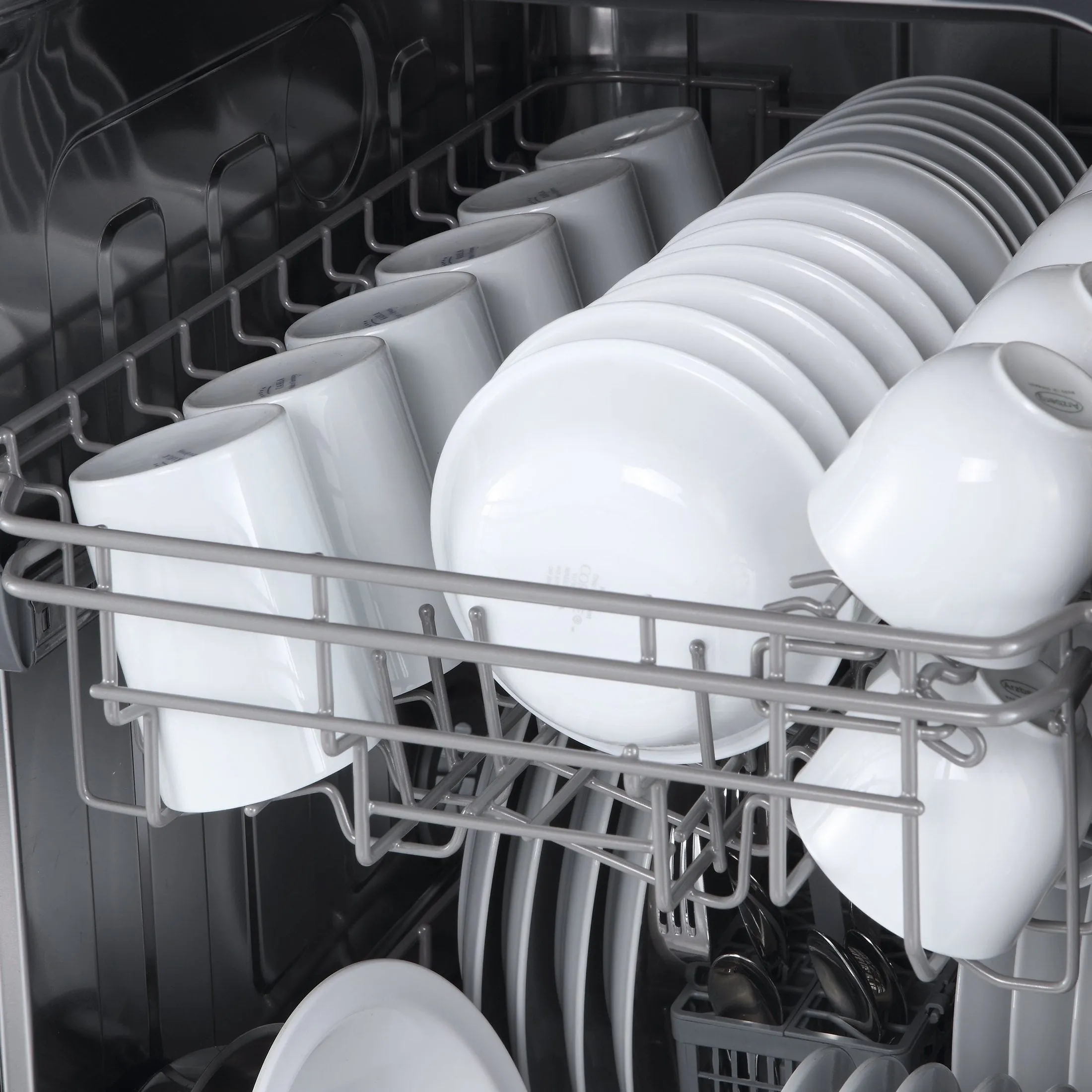 FORNO Espresso Polo 18" Built-in Dishwasher in White, FDWBI8041-18WHT