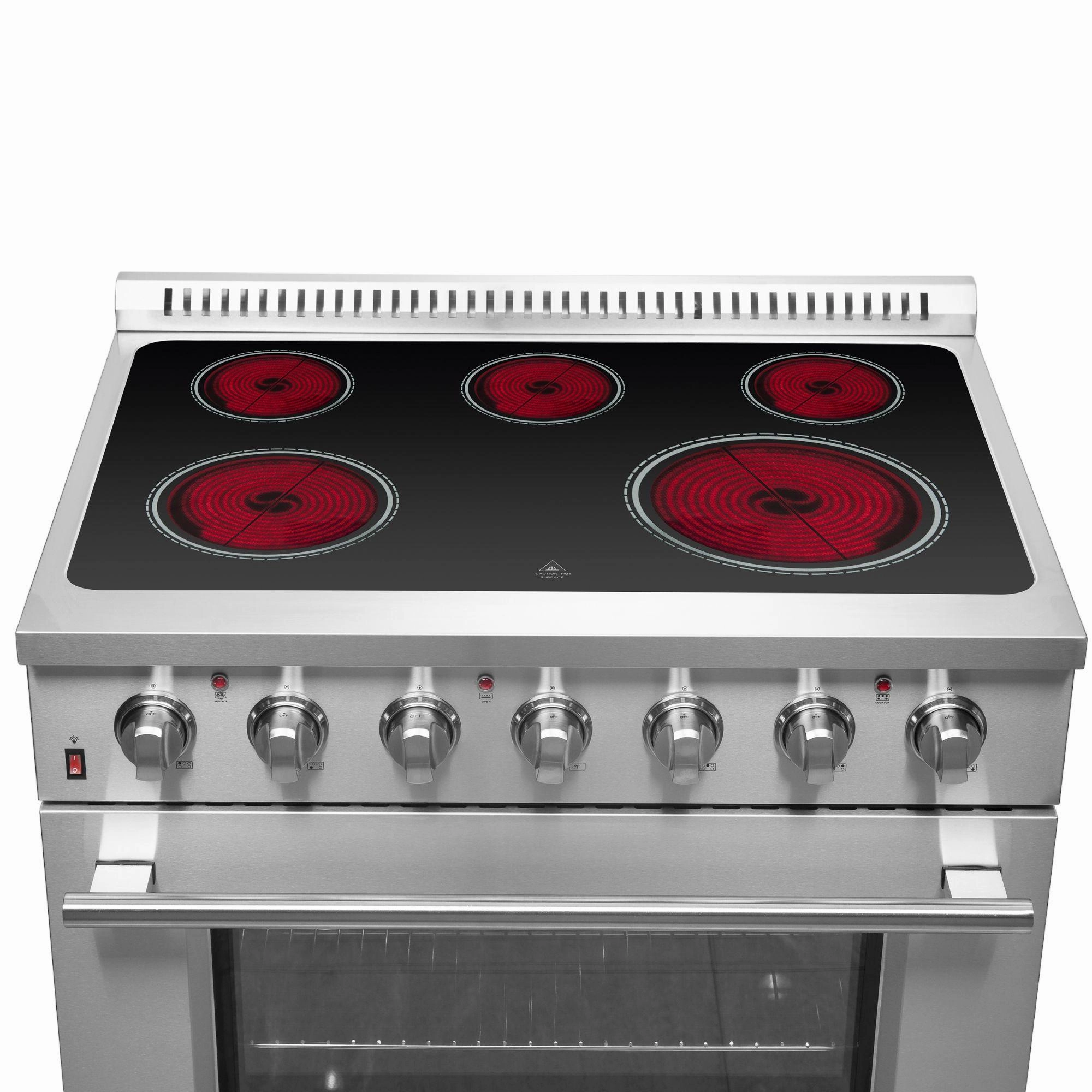 Forno FFSEL608336 Forno Galiano 36" Freestanding Electric Range