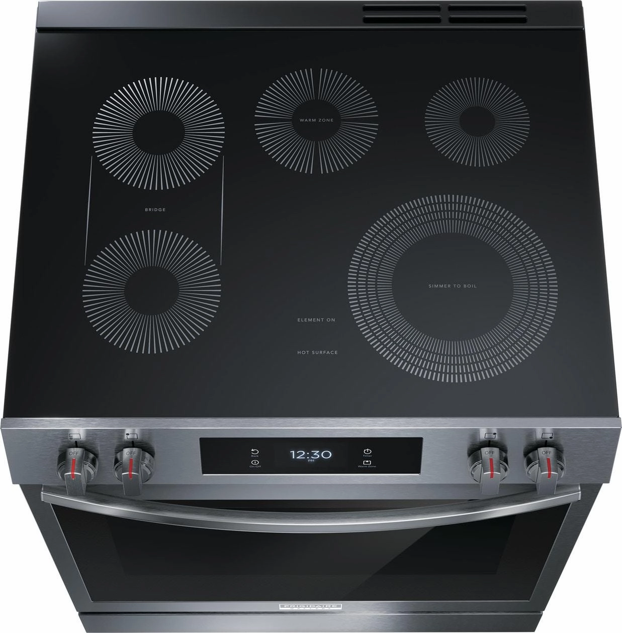 Frigidaire GCFE3060BD Frigidaire Gallery 30" Front Control Electric Range With Total Convection