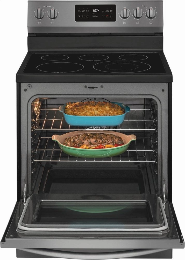 Frigidaire GCRE3038AD Frigidaire Gallery 30'' Freestanding Electric Range With Steam Clean