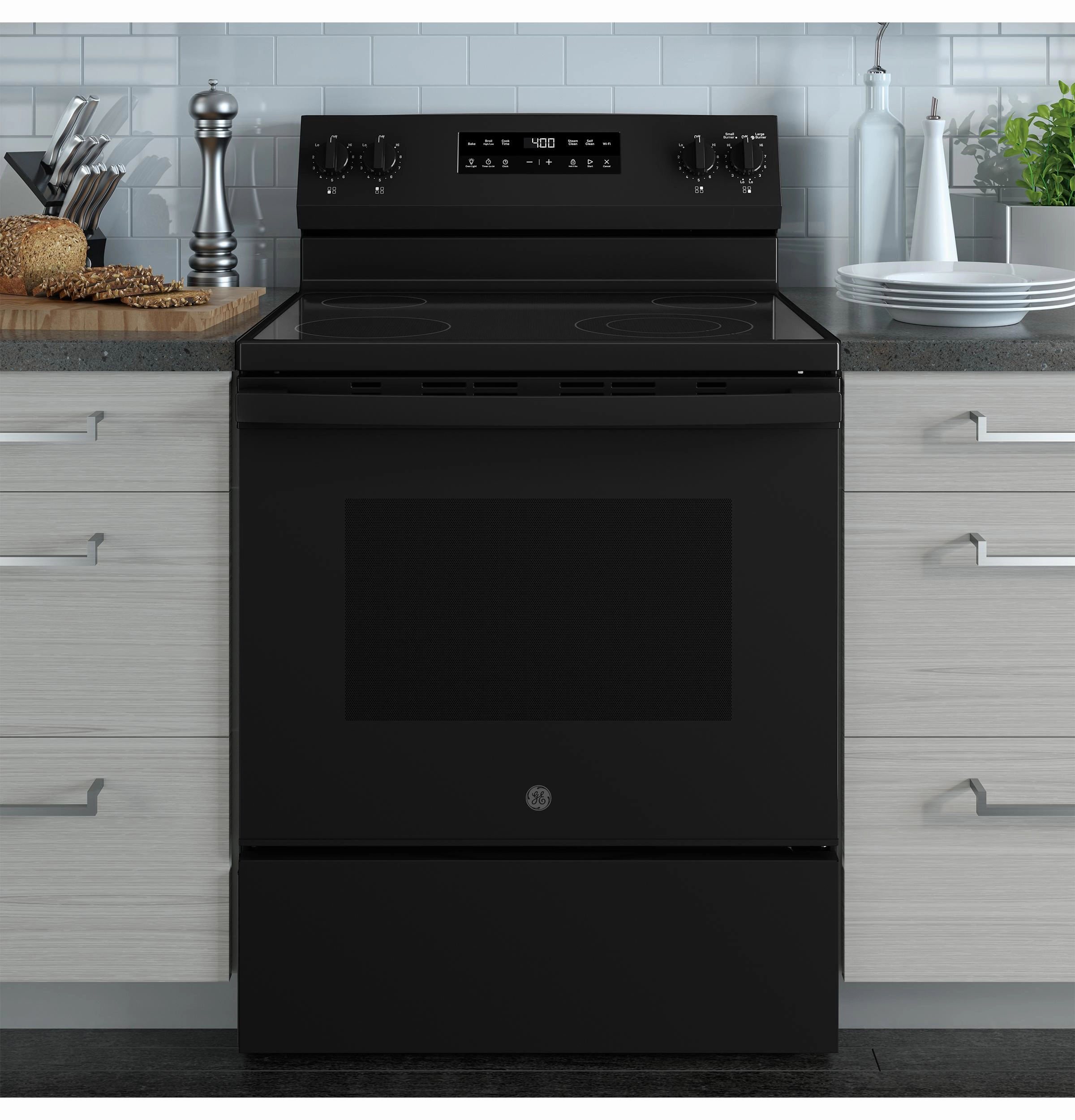 Ge Appliances GRF400PVBB Ge 30" Free-Standing Electric Range