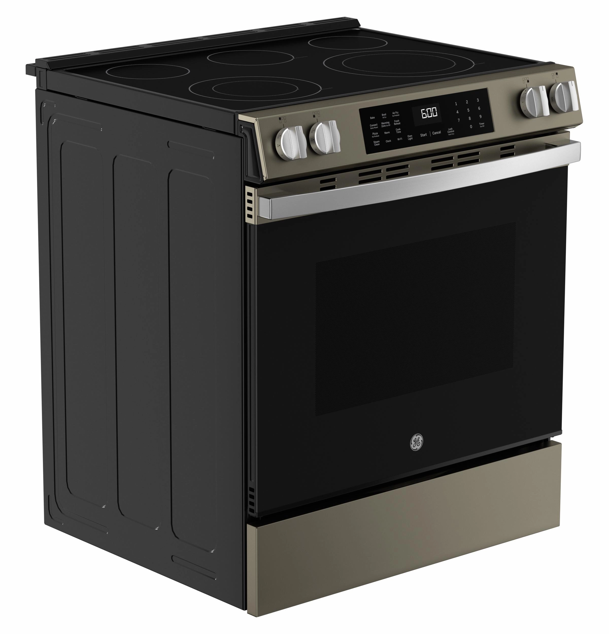 Ge Appliances GRS600AVES Ge 30" Slide-In Electric Convection Range With No Preheat Air Fry And Easywash&#8482; Oven Tray