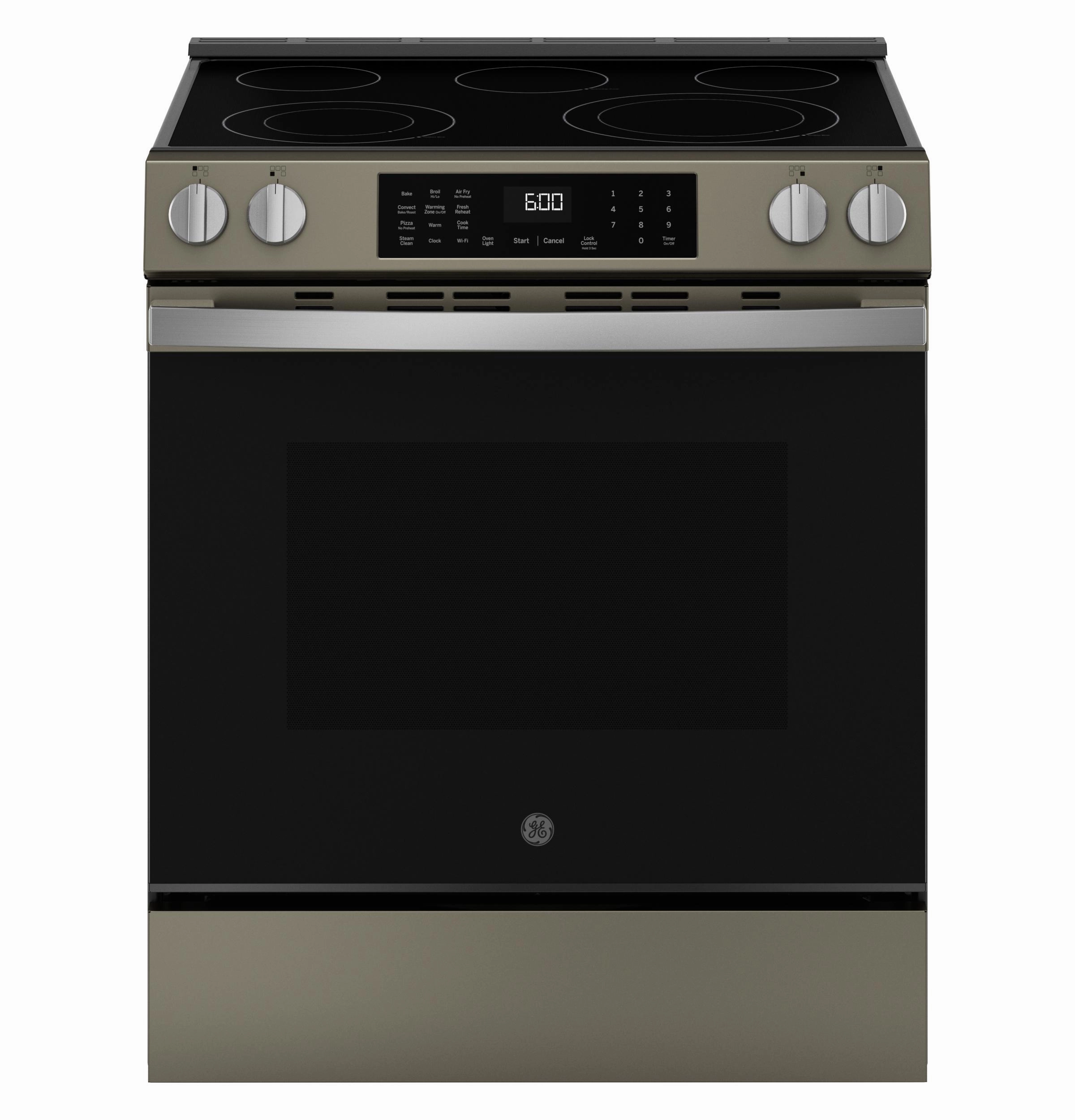 Ge Appliances GRS600AVES Ge 30" Slide-In Electric Convection Range With No Preheat Air Fry And Easywash&#8482; Oven Tray