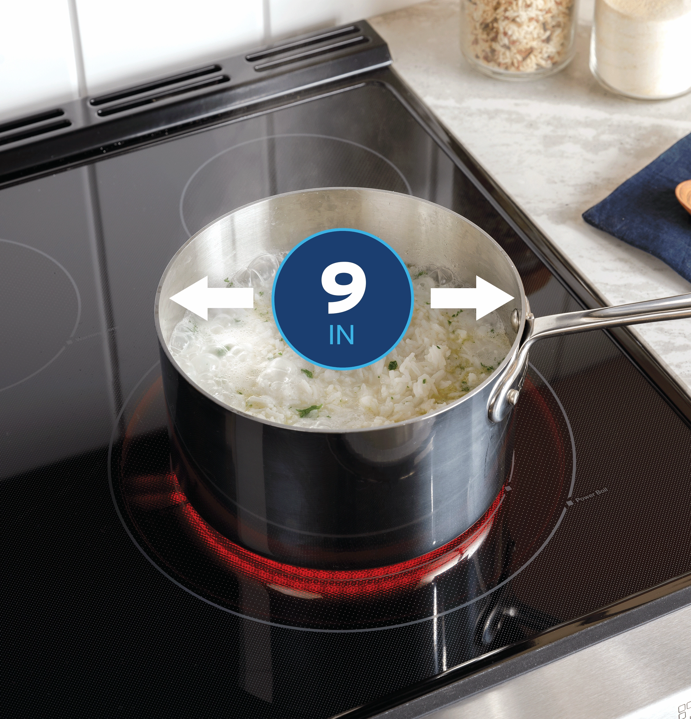 Ge Appliances GRS600AVES Ge 30" Slide-In Electric Convection Range With No Preheat Air Fry And Easywash&#8482; Oven Tray