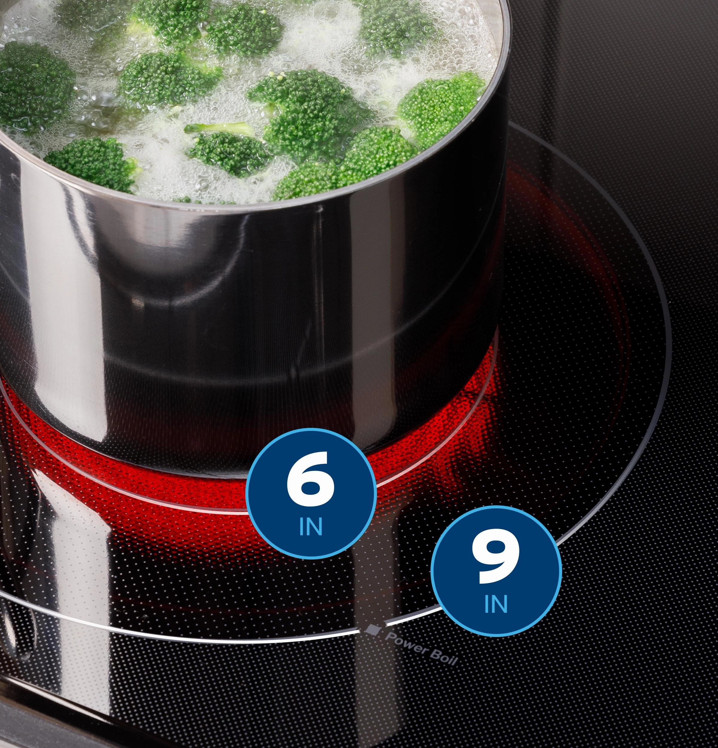 Ge Appliances GRS600AVES Ge 30" Slide-In Electric Convection Range With No Preheat Air Fry And Easywash&#8482; Oven Tray