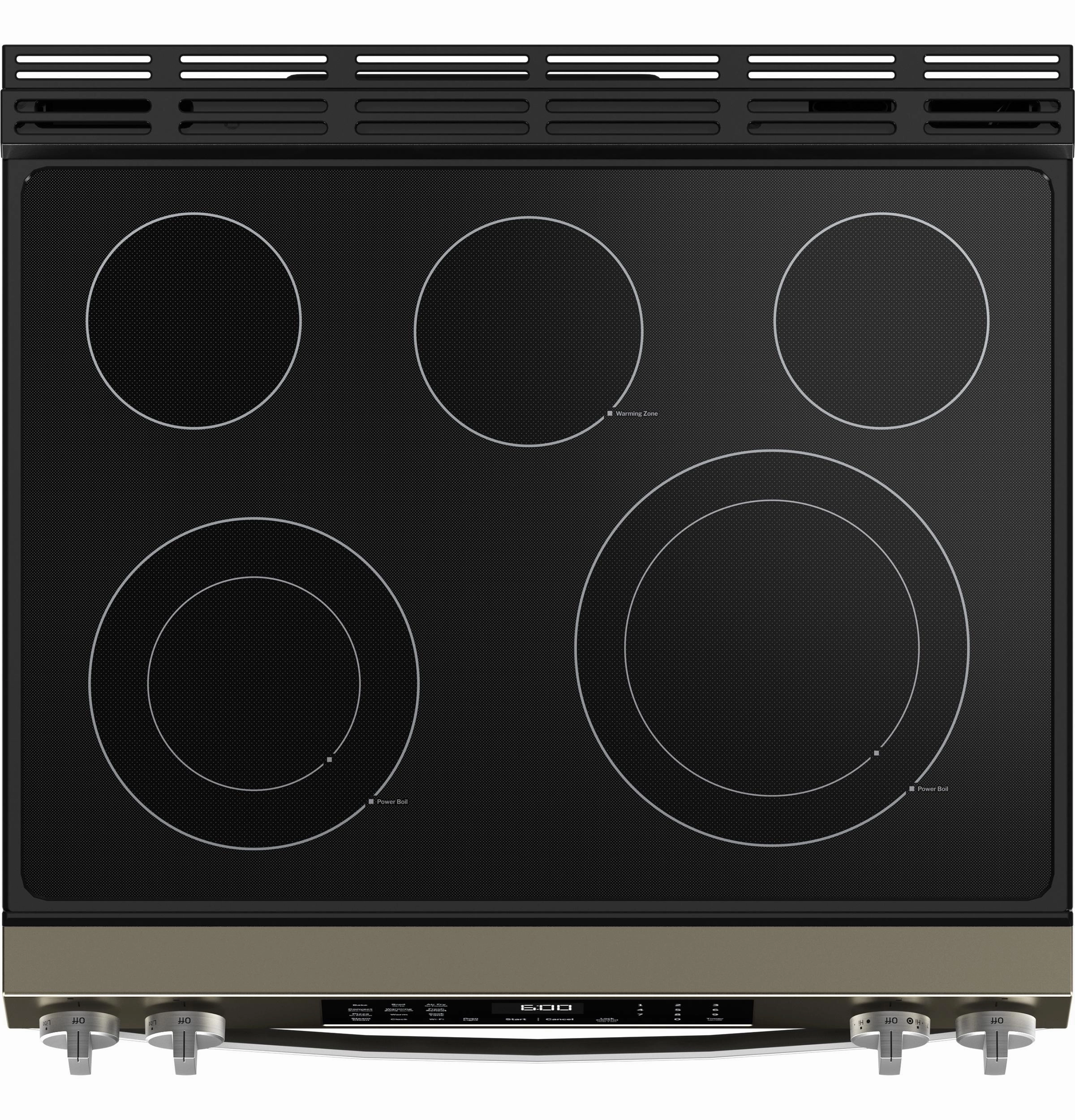 Ge Appliances GRS600AVES Ge 30" Slide-In Electric Convection Range With No Preheat Air Fry And Easywash&#8482; Oven Tray