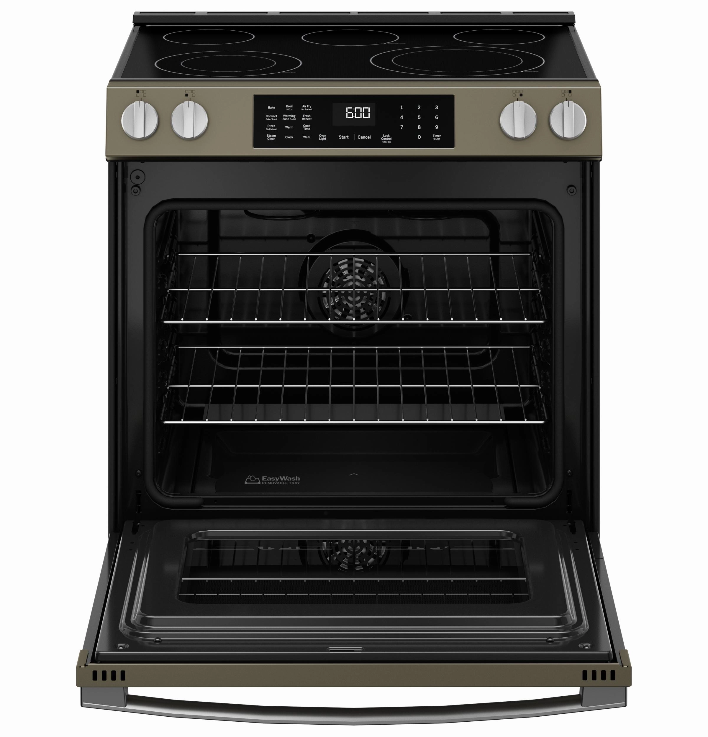 Ge Appliances GRS600AVES Ge 30" Slide-In Electric Convection Range With No Preheat Air Fry And Easywash&#8482; Oven Tray