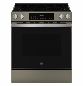 Ge Appliances GRS600AVES Ge 30" Slide-In Electric Convection Range With No Preheat Air Fry And Easywash&#8482; Oven Tray