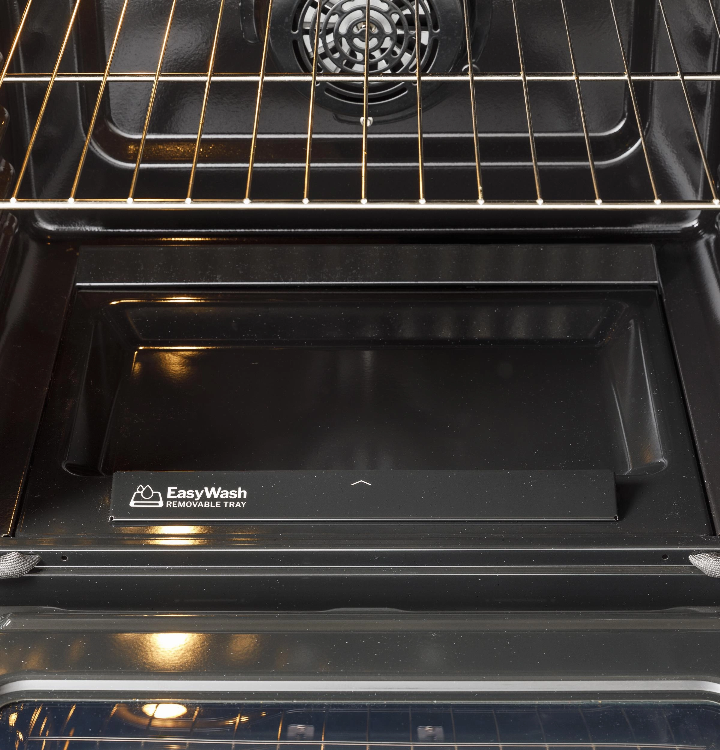 Ge Appliances GRS600AVES Ge 30" Slide-In Electric Convection Range With No Preheat Air Fry And Easywash&#8482; Oven Tray