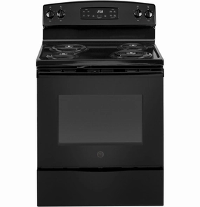 Ge Appliances JB258DMBB Ge 30" Free-Standing Self-Clean Electric Range