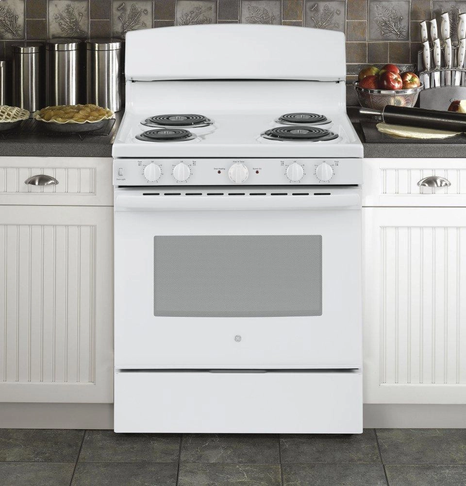 Ge Appliances JBS460DMWW Ge 30" Free-Standing Electric Range