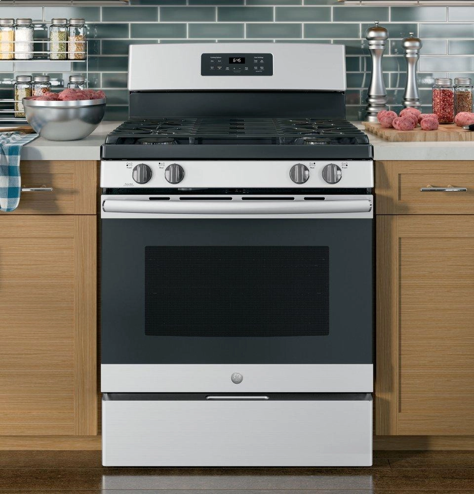 Ge Appliances JGB645SEKSS Ge 30" Free-Standing Gas Range