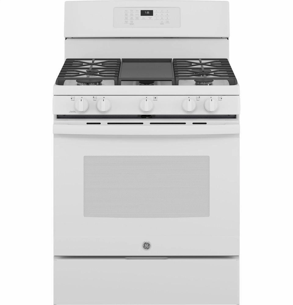 Ge Appliances JGB735DPWW Ge 30" Free-Standing Gas Convection Range With No Preheat Air Fry
