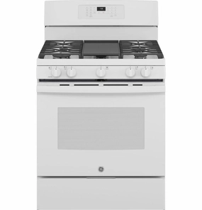 Ge Appliances JGB735DPWW Ge 30" Free-Standing Gas Convection Range With No Preheat Air Fry