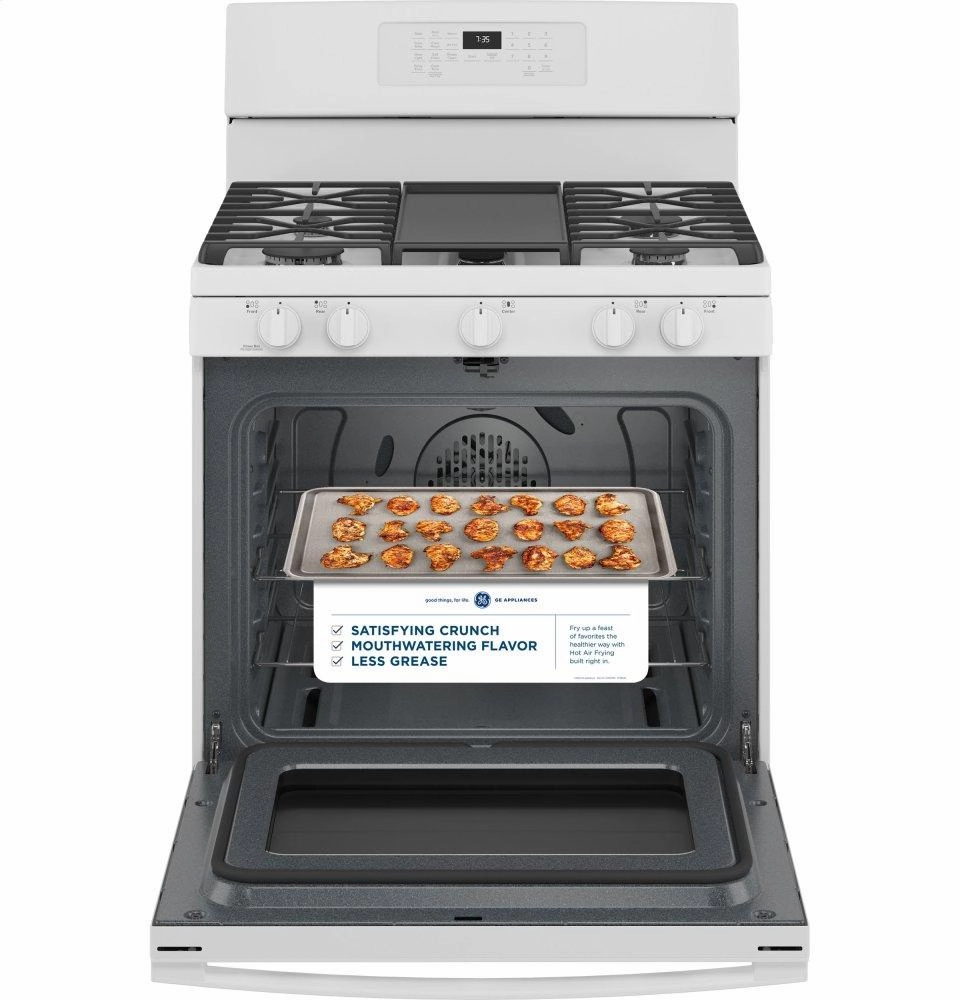 Ge Appliances JGB735DPWW Ge 30" Free-Standing Gas Convection Range With No Preheat Air Fry