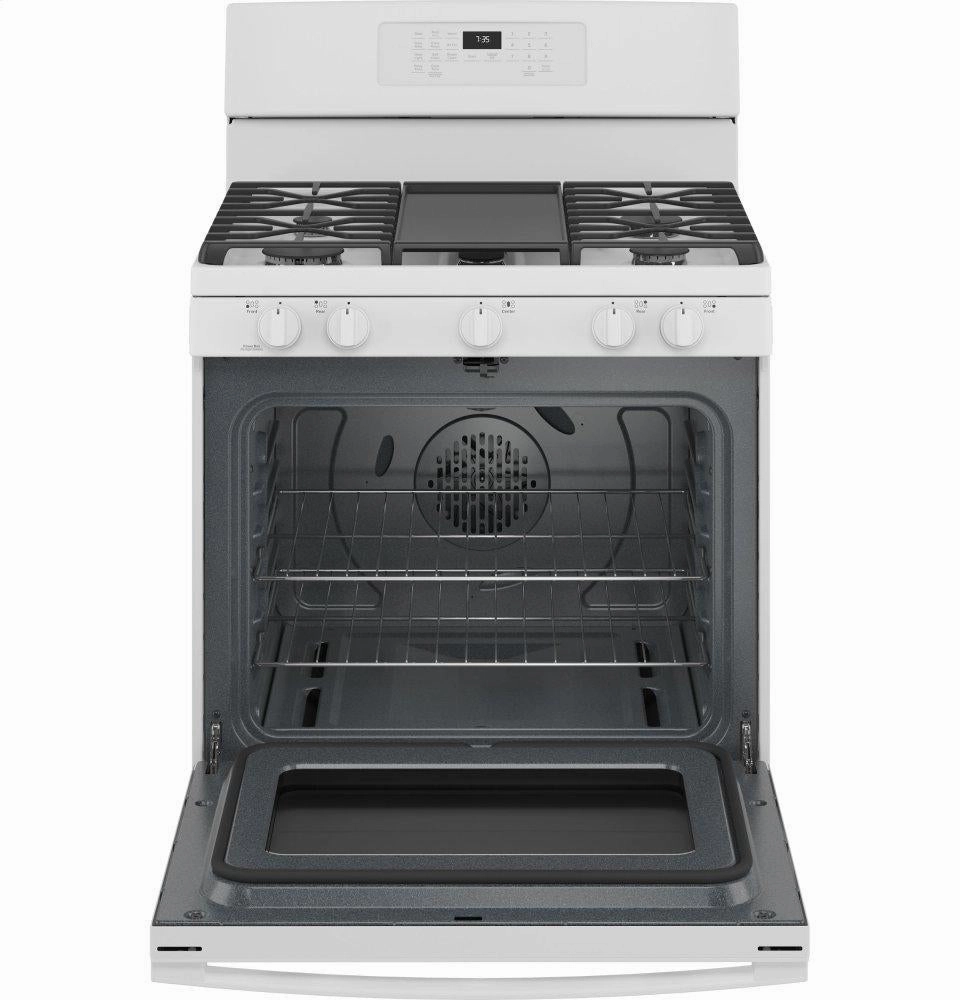 Ge Appliances JGB735DPWW Ge 30" Free-Standing Gas Convection Range With No Preheat Air Fry