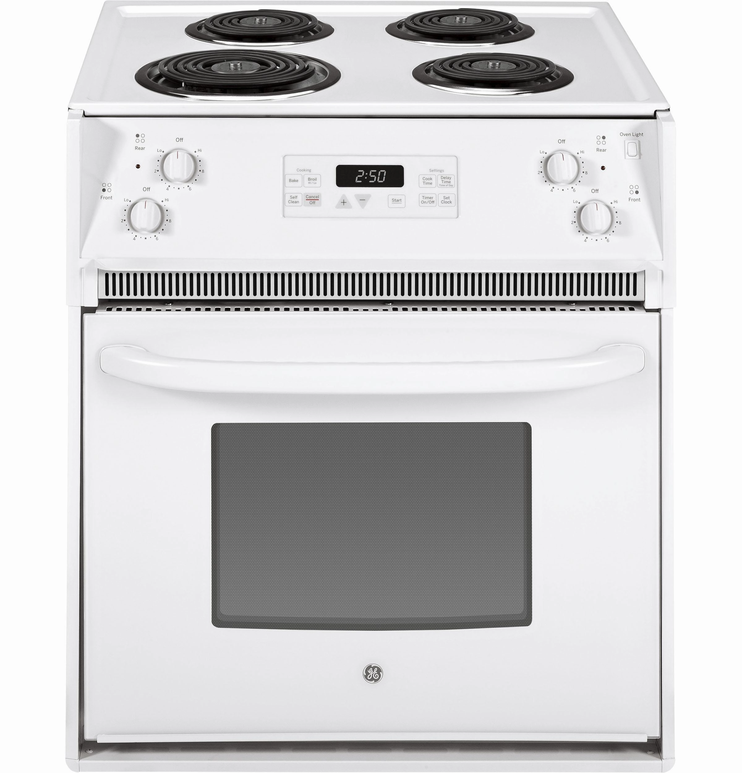 Ge Appliances JM250DTWW Ge 27" Drop-In Electric Range