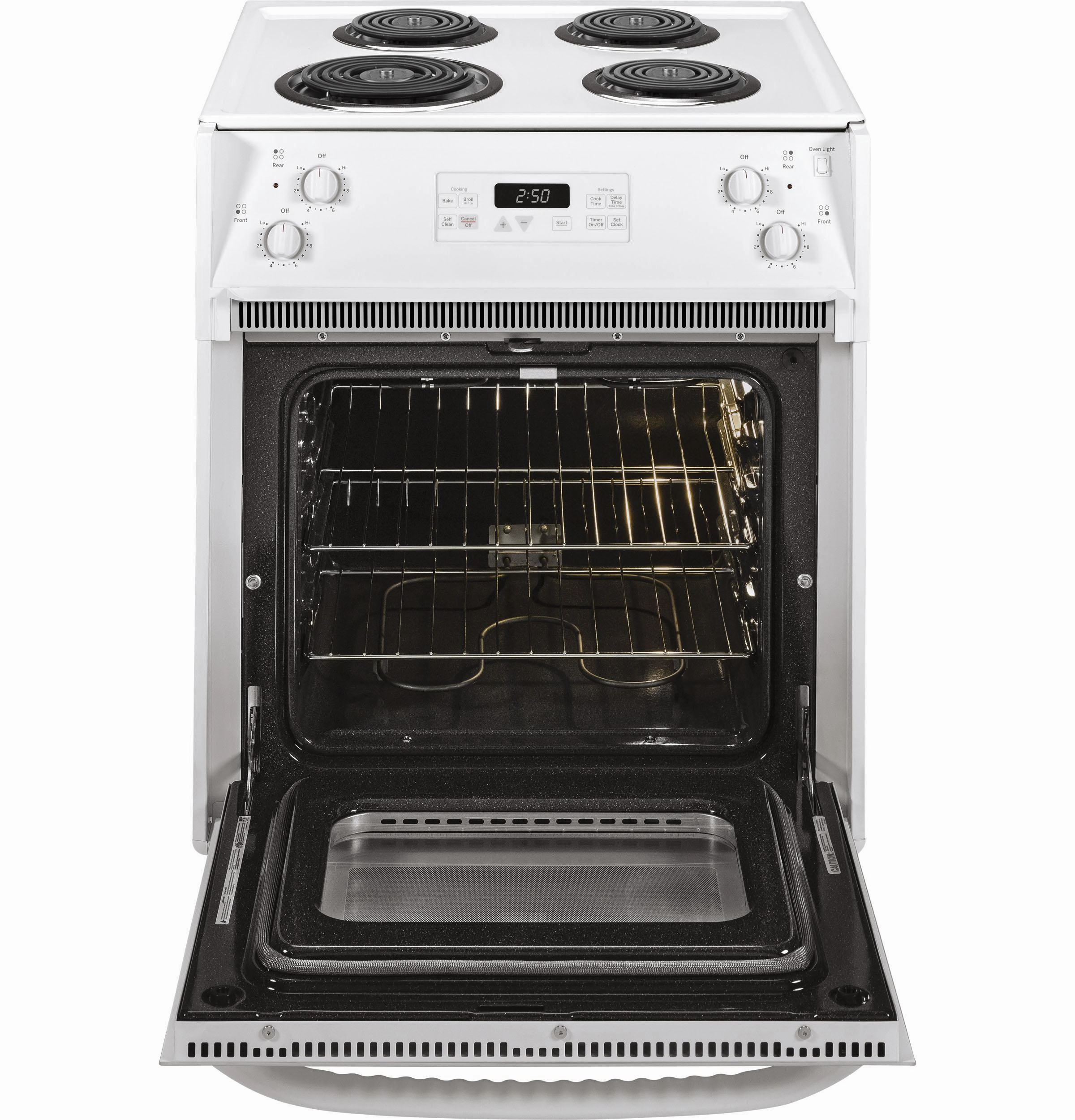 Ge Appliances JM250DTWW Ge 27" Drop-In Electric Range