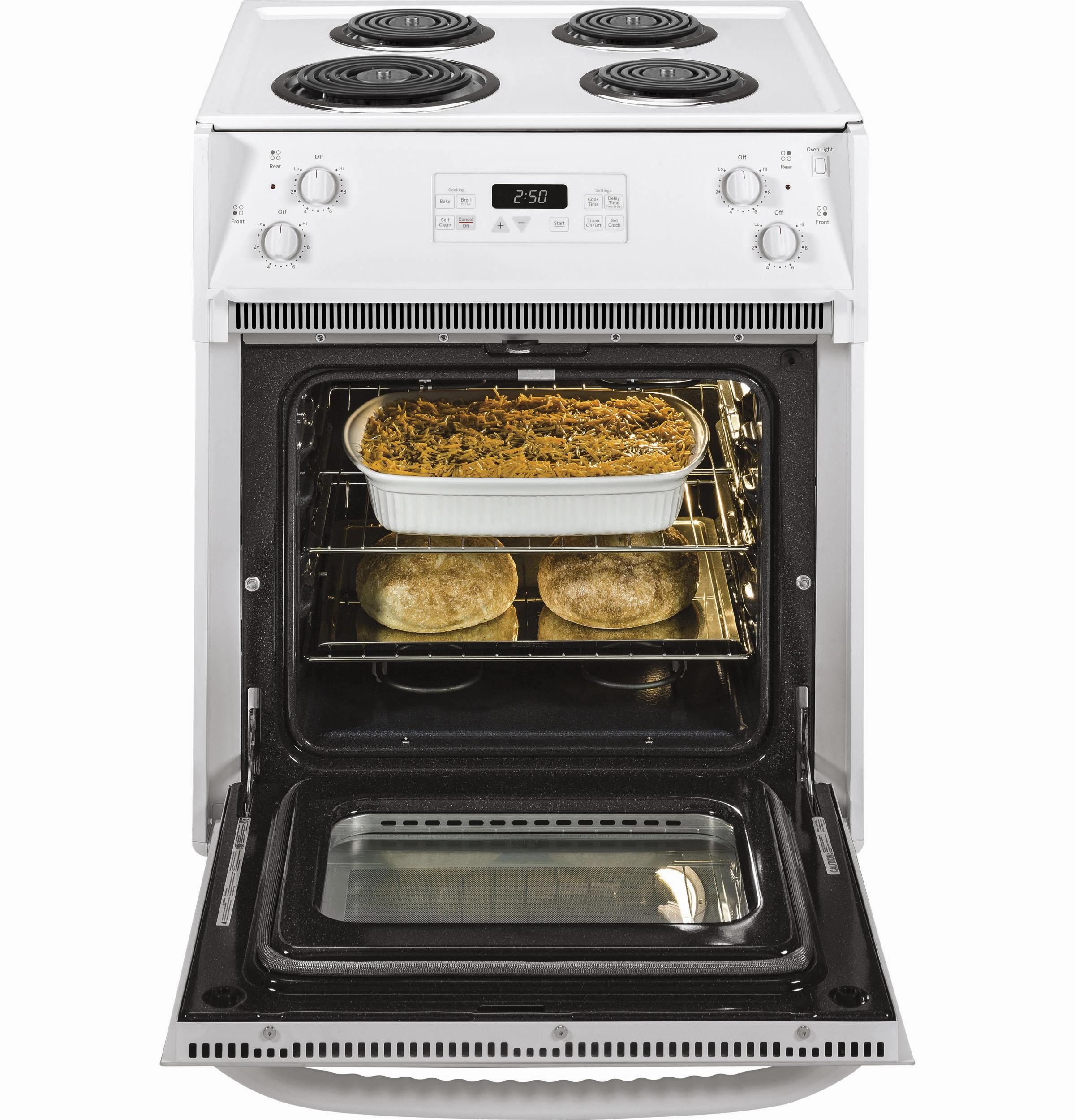 Ge Appliances JM250DTWW Ge 27" Drop-In Electric Range
