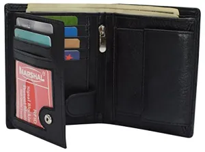 Today Only Special Genuine Leather Rfid Signal Blocking Wallets For Men - Large Capacity - Hipster Bifold Multi Credit Card Holder