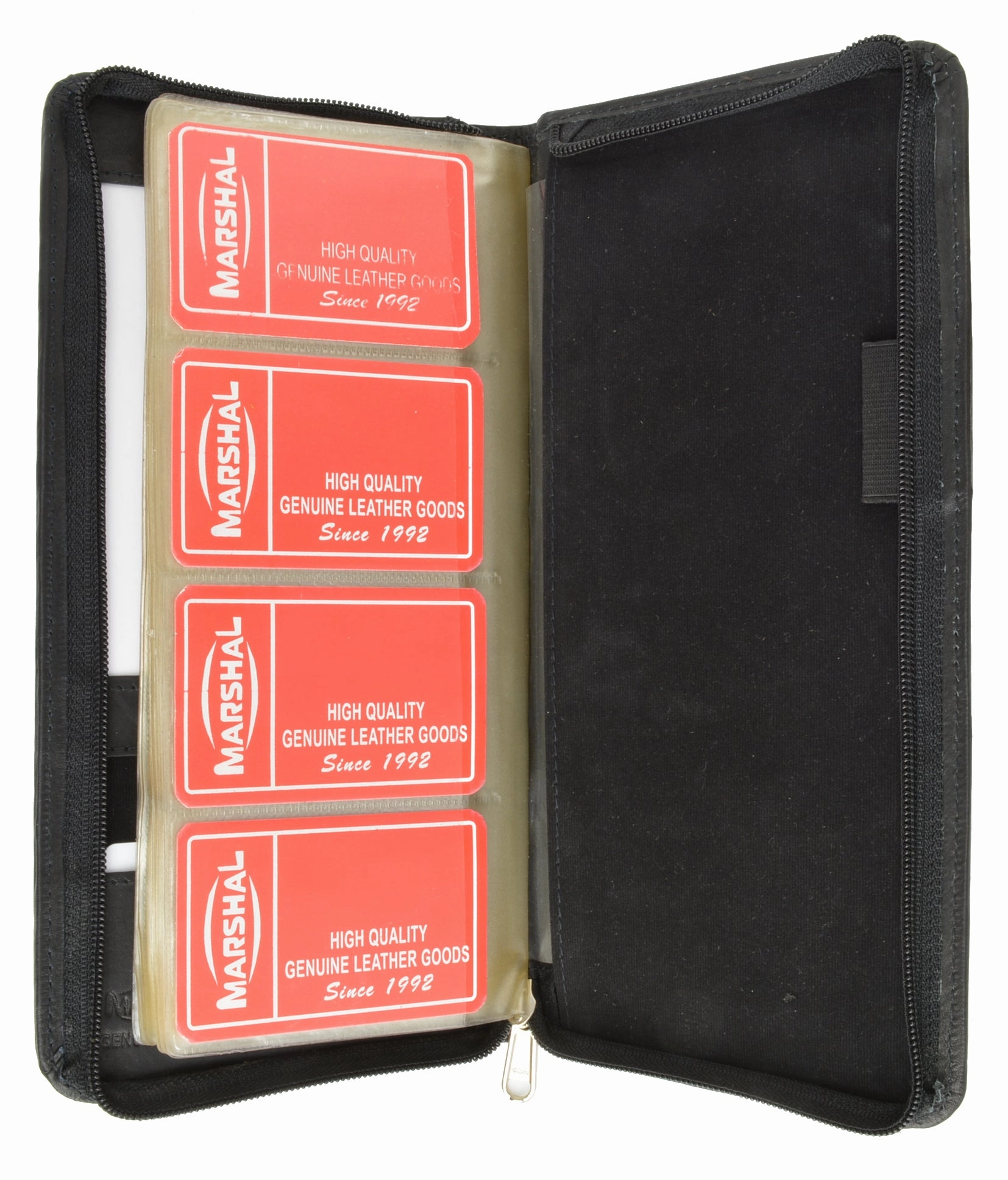 Today Only Hot Sale Weekend Sale Special Genuine Leather 160 Cards Business Name Id Credit Card Holder Book Case Keeper Organizer Black