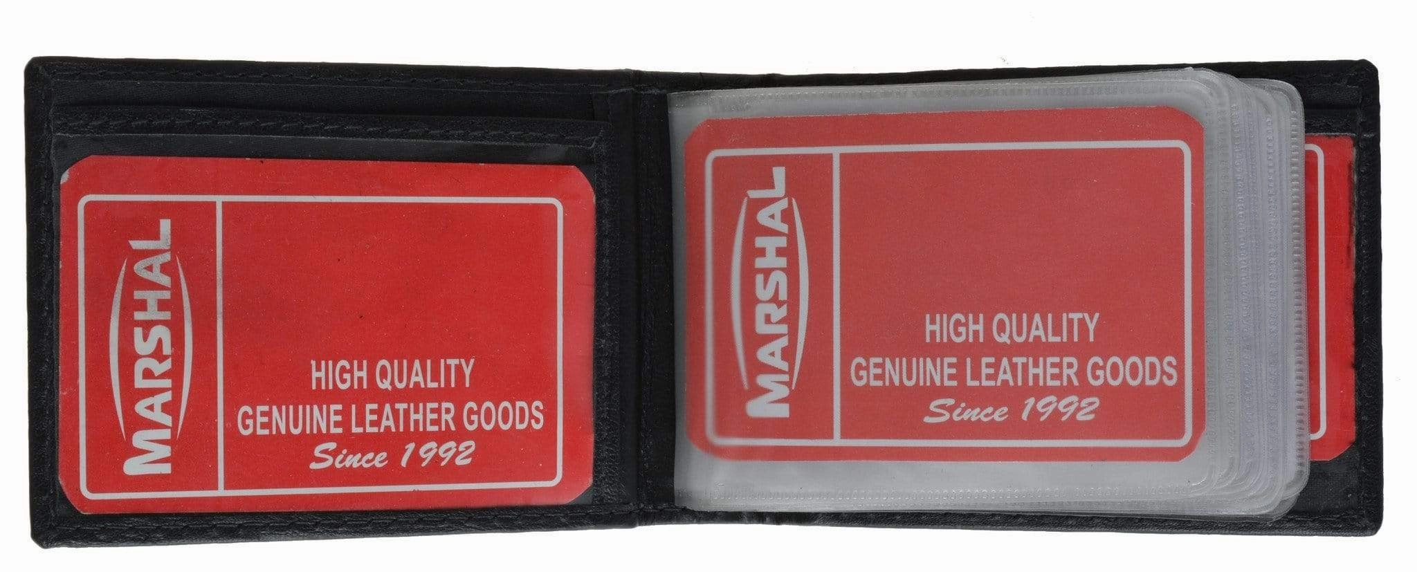 Genuine Leather Business Card Holder Black 470 Dont Miss Out Online Exclusive Steal