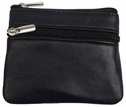 Genuine Leather Coin Purse Keychain For Women Marshal Coin Pouch Mini Zipper Change Purse Wallet Shop Todays Picks