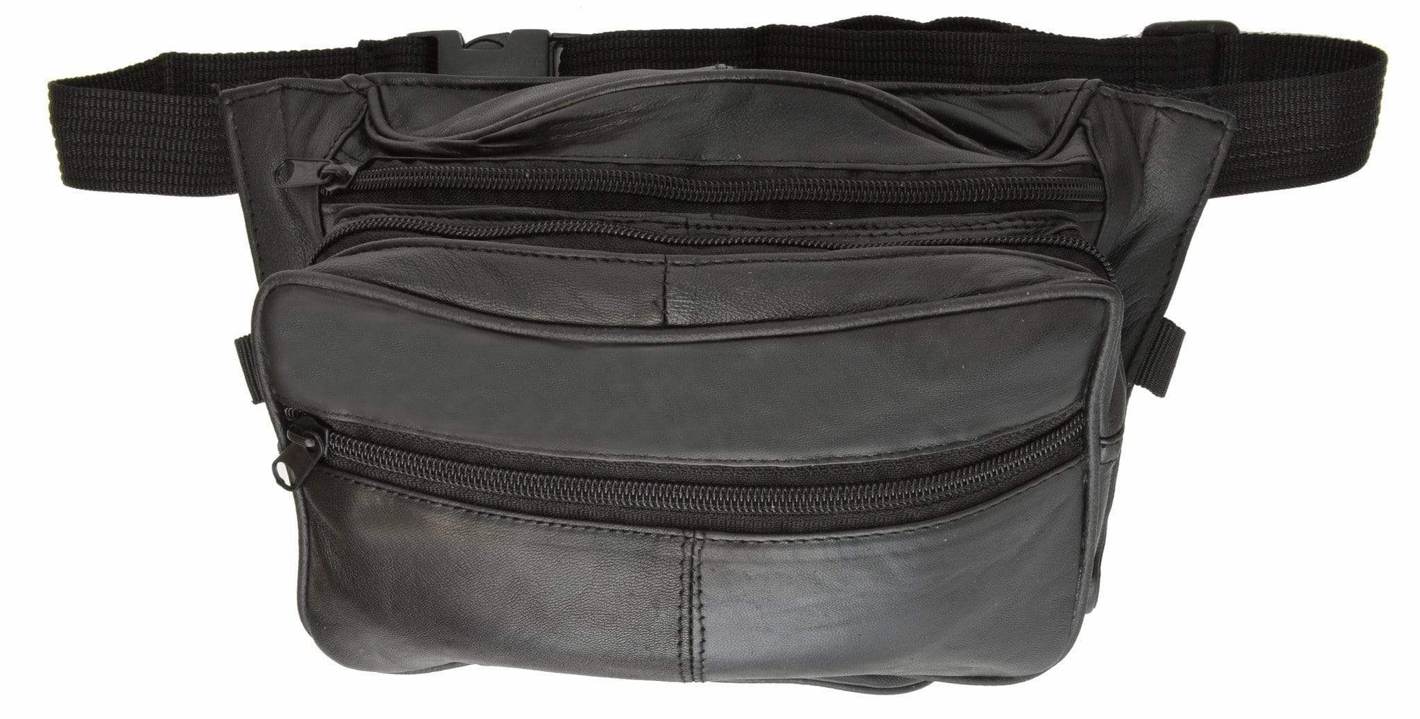 Genuine Leather Concealed Carry Fanny Pack - Gun Conceal Purse For Men & Women 532 (C) Perfect Gift Offer Trending Now Offer