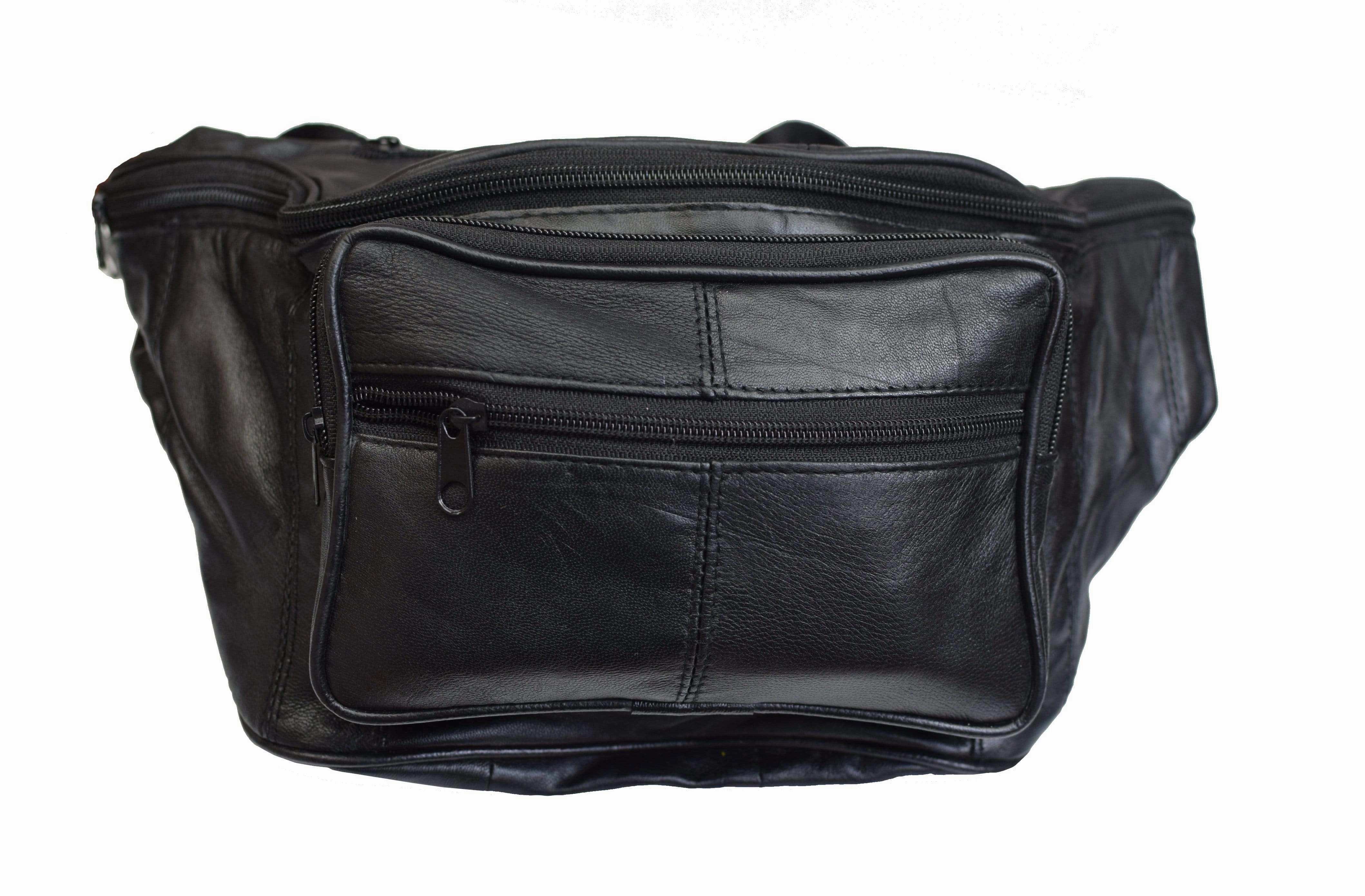 Genuine Leather Concealed Carry Weapon Waist Pouch Fanny Pack Gun Conceal Purse For Both Men & Women Flash Sale Alert Now