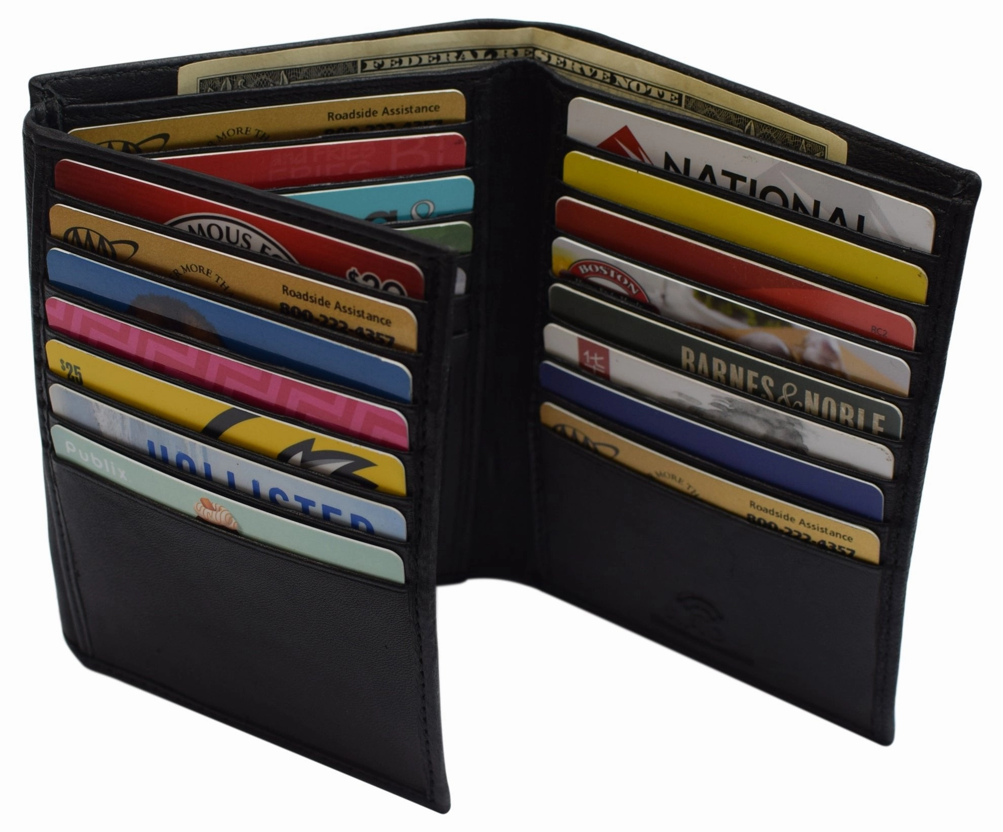 Genuine Leather European Style Large Hipster Bifold Mens Rfid Blocking Wallet Limited Stock Alert Sweet Deal Inside