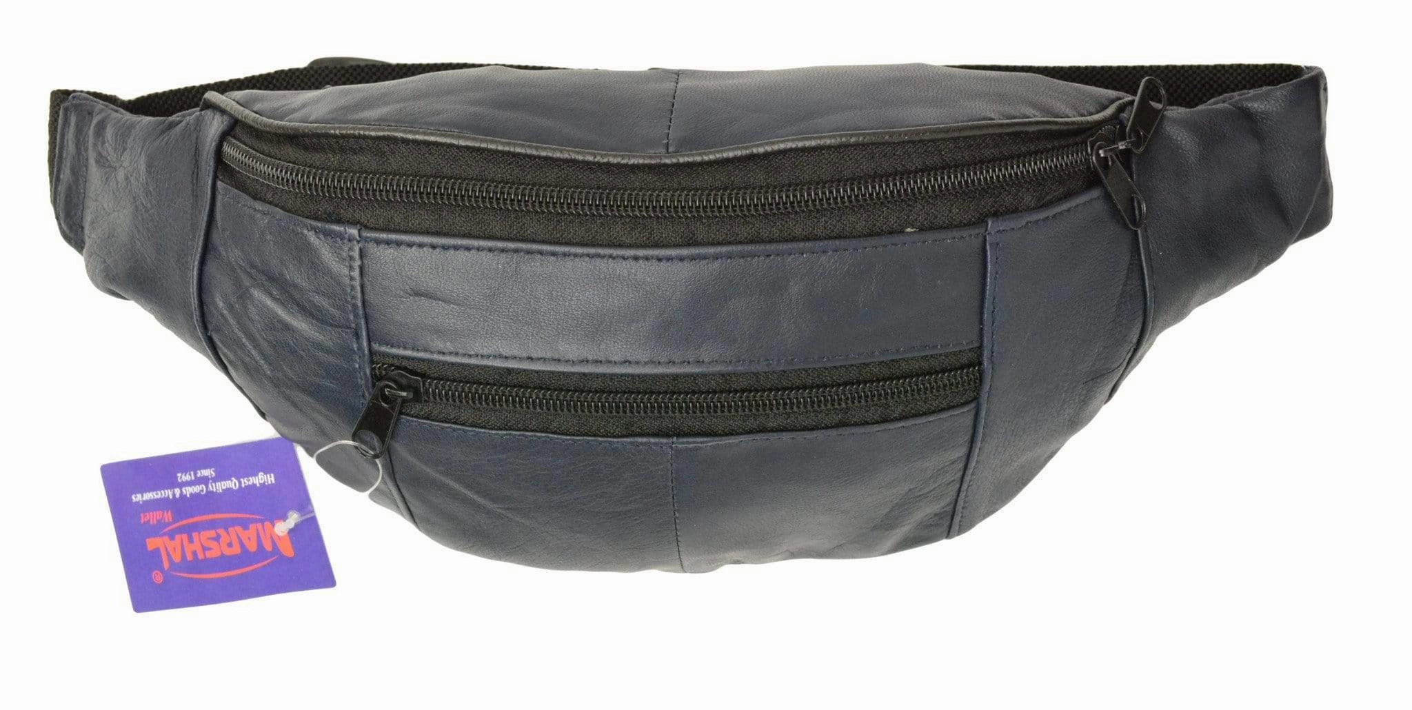 Big Sale Today Dont Miss Hot Deals Genuine Leather Fanny Pack Pouch Waist Bag Slim Design Many Colors 006C (C)