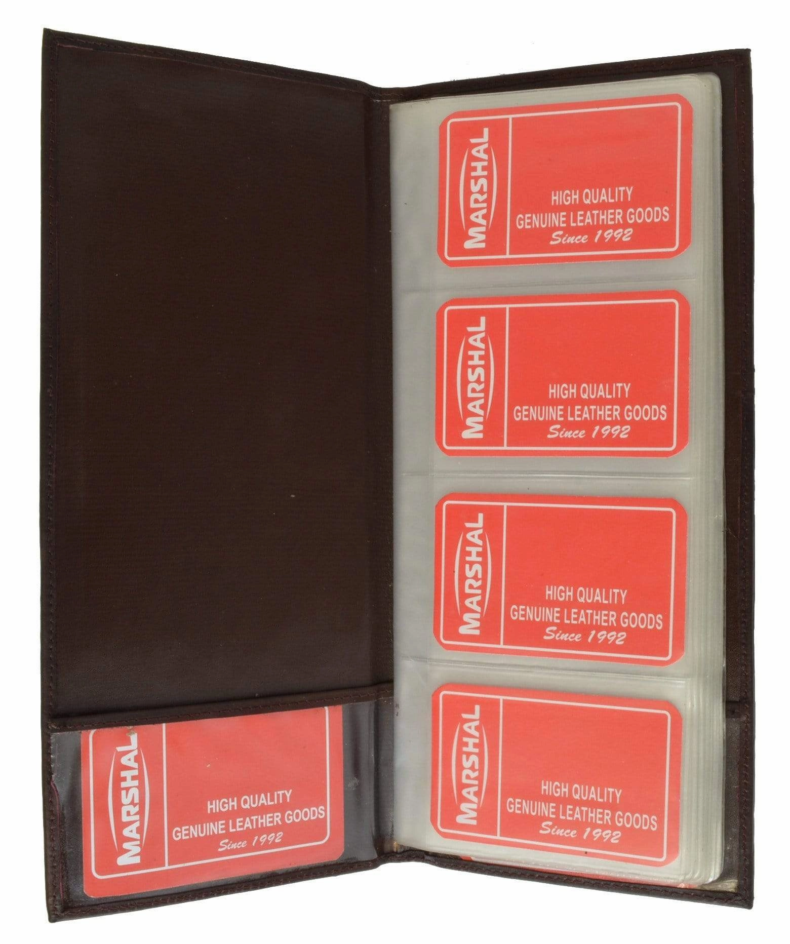 Genuine Leather Large Business Card Holder Book Organizer Office Executives 4570 Cf (C) Todays Best Deal Hot Sale Alert
