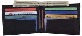Genuine Leather Mens Bifold Slim Wallet Credit Card Holder 1308 Cf Save Big Today Exclusive Deal Inside