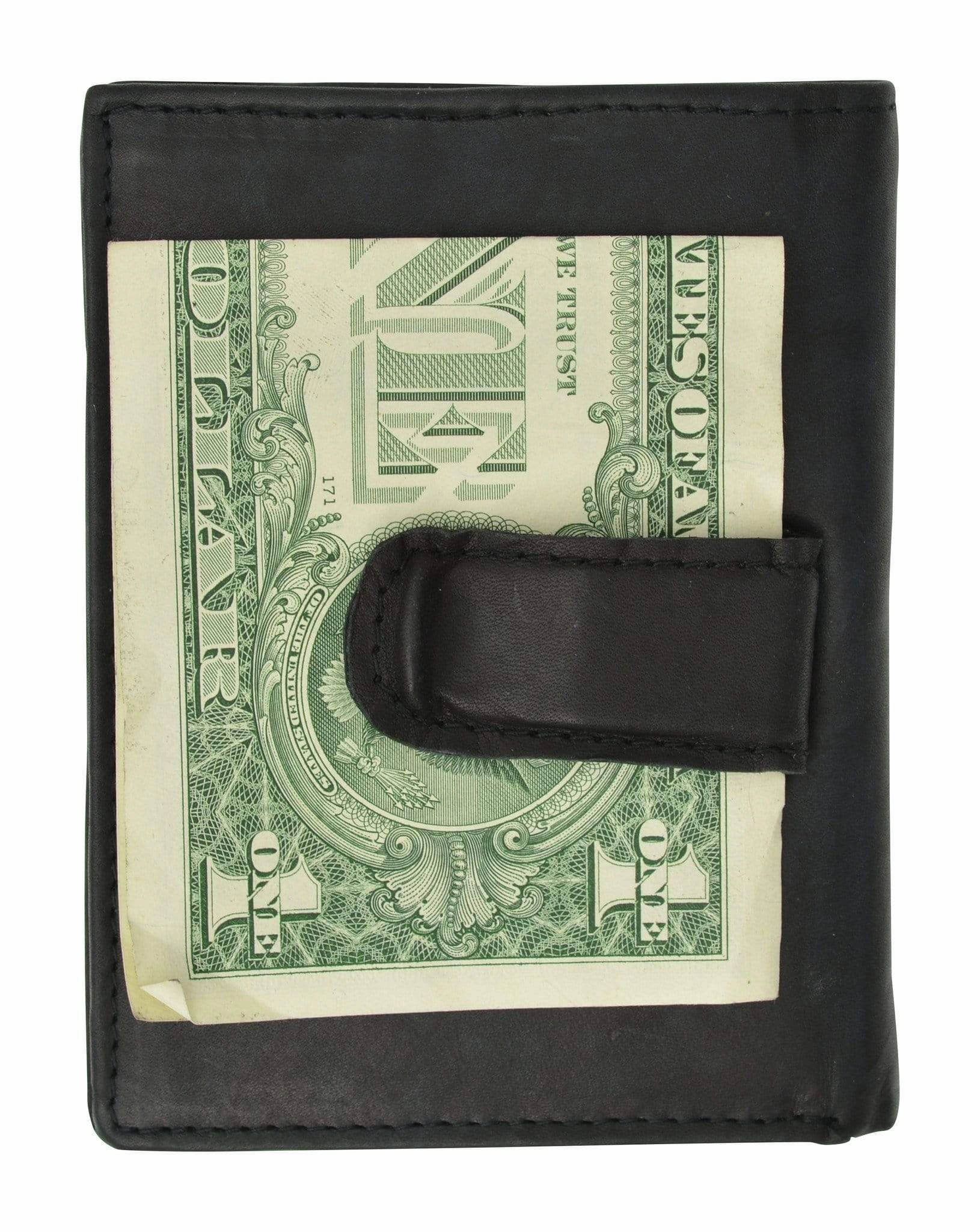Gift Sale Event Hot Sale Today Genuine Leather Mens Wallet Business Credit Card Case Bifold  762 Cf (C)